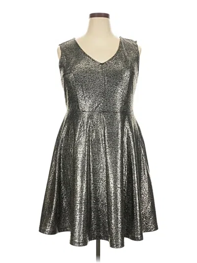Pre-owned Torrid Cocktail Dress In Silver
