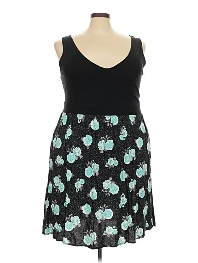 Pre-owned Torrid Cocktail Dress In Teal