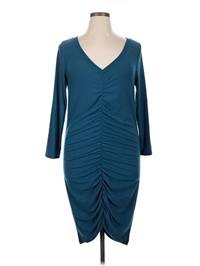 Pre-owned Torrid Cocktail Dress In Teal