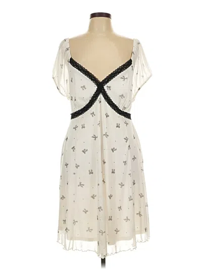 Pre-owned Torrid Cocktail Dress In White