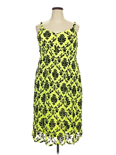 Torrid Cocktail Dress In Yellow