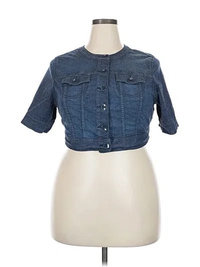 Pre-owned Torrid Denim Jacket In Blue