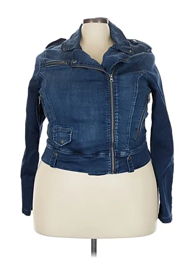 Pre-owned Torrid Denim Jacket In Blue