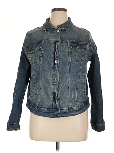 Pre-owned Torrid Denim Jacket In Blue