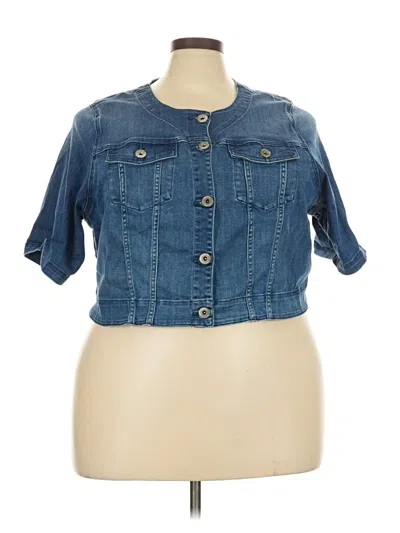 Pre-owned Torrid Denim Jacket In Blue