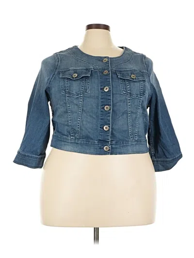 Pre-owned Torrid Denim Jacket In Blue