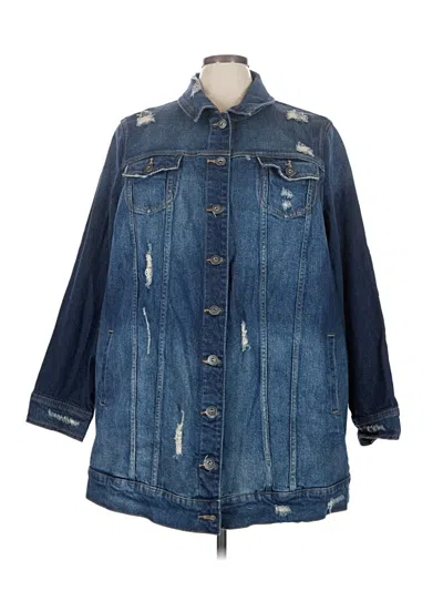 Pre-owned Torrid Denim Jacket In Blue