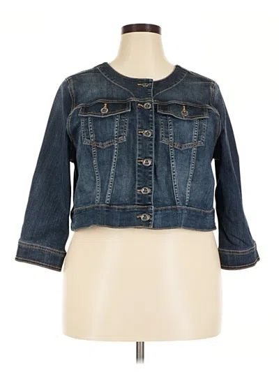 Pre-owned Torrid Denim Jacket In Blue