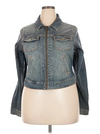 Pre-owned Torrid Denim Jacket In Blue