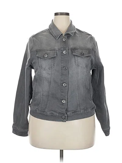 Pre-owned Torrid Denim Jacket In Gray