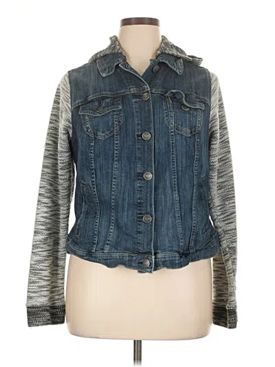 Pre-owned Torrid Denim Jacket In Gray