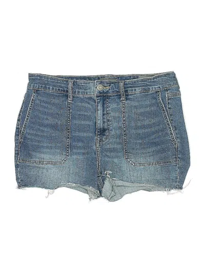 Pre-owned Torrid Denim Shorts In Blue