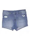 Torrid Denim Shorts In Blue