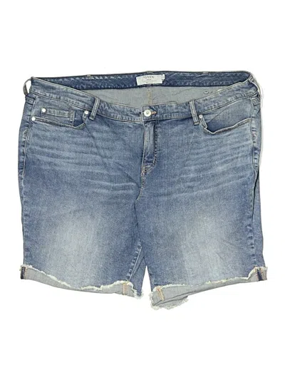 Pre-owned Torrid Denim Shorts In Blue