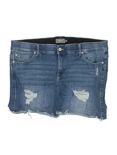 Pre-owned Torrid Denim Shorts In Blue