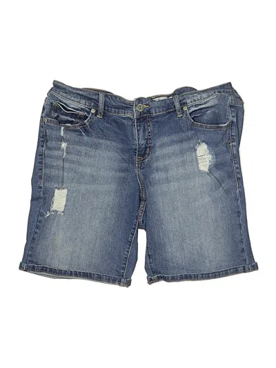 Pre-owned Torrid Denim Shorts In Blue