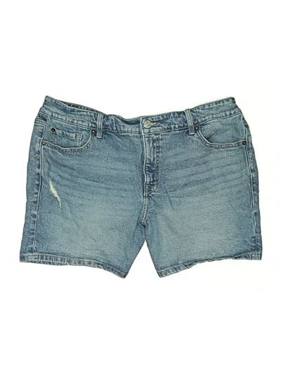 Pre-owned Torrid Denim Shorts In Blue
