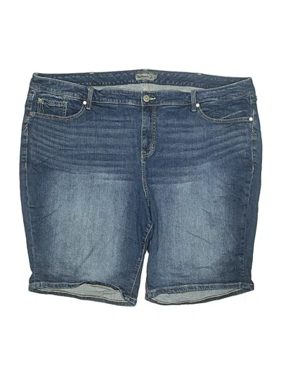 Pre-owned Torrid Denim Shorts In Blue