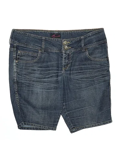 Pre-owned Torrid Denim Shorts In Blue
