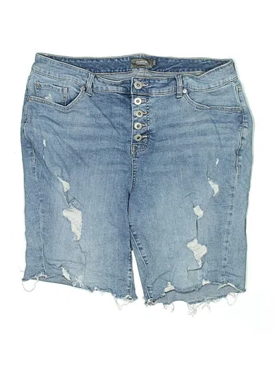 Pre-owned Torrid Denim Shorts In Blue
