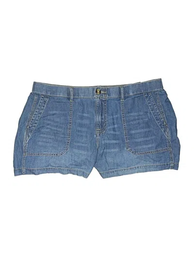Pre-owned Torrid Denim Shorts In Blue
