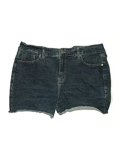 Pre-owned Torrid Denim Shorts In Blue