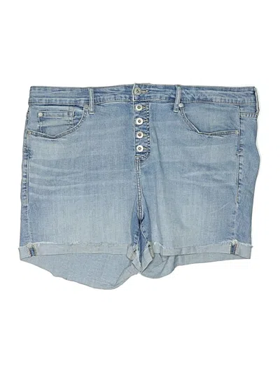 Pre-owned Torrid Denim Shorts In Blue