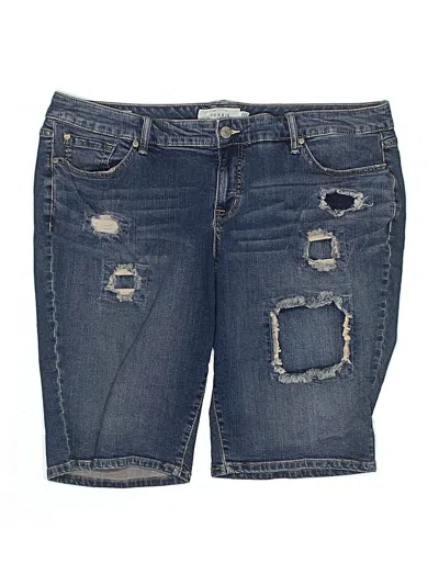 Pre-owned Torrid Denim Shorts In Blue