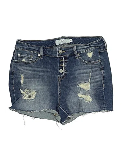 Pre-owned Torrid Denim Shorts In Blue