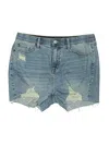 Torrid Denim Shorts In Blue