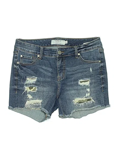 Pre-owned Torrid Denim Shorts In Blue