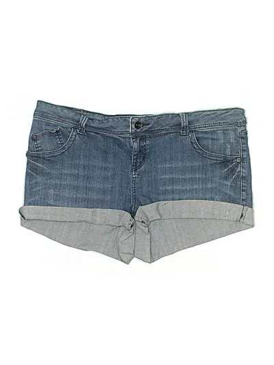Pre-owned Torrid Denim Shorts In Blue