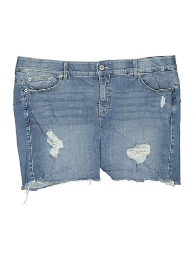 Pre-owned Torrid Denim Shorts In Blue