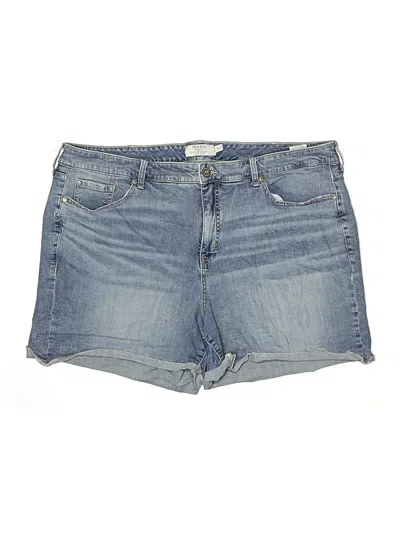 Pre-owned Torrid Denim Shorts In Blue