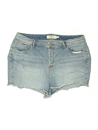Pre-owned Torrid Denim Shorts In Blue
