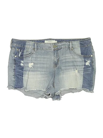 Pre-owned Torrid Denim Shorts In Blue