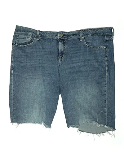 Pre-owned Torrid Denim Shorts In Blue