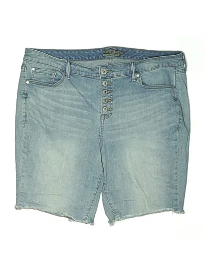 Pre-owned Torrid Denim Shorts In Blue