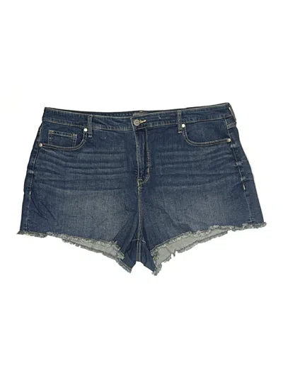 Pre-owned Torrid Denim Shorts In Blue