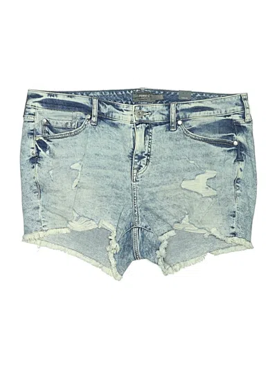 Pre-owned Torrid Denim Shorts In Blue