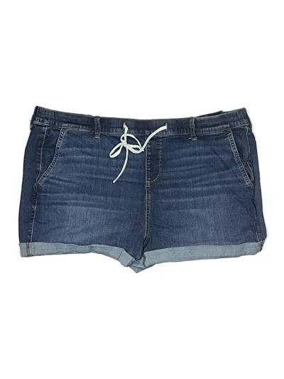 Pre-owned Torrid Denim Shorts In Blue