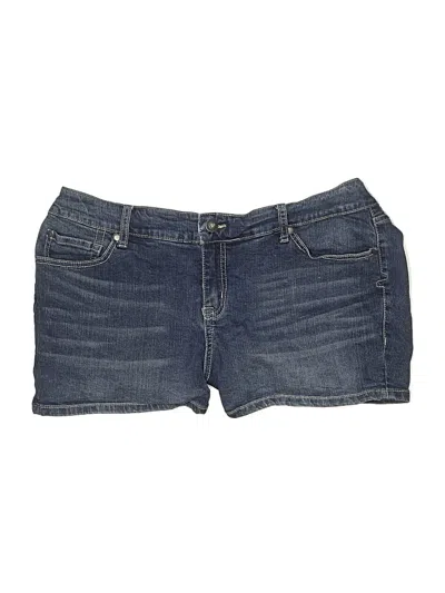 Pre-owned Torrid Denim Shorts In Blue