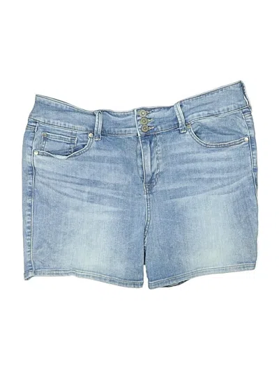 Pre-owned Torrid Denim Shorts In Blue