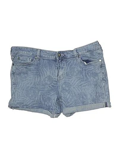 Pre-owned Torrid Denim Shorts In Blue