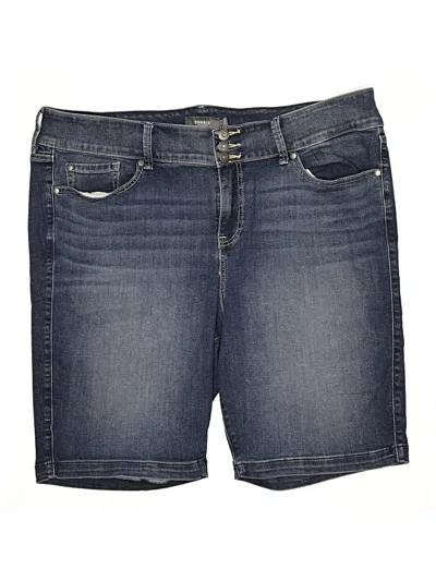 Pre-owned Torrid Denim Shorts In Blue