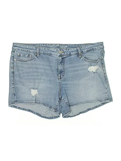 Pre-owned Torrid Denim Shorts In Blue