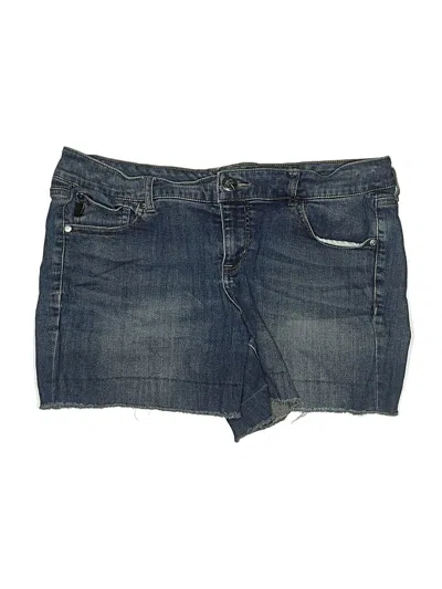 Pre-owned Torrid Denim Shorts In Blue
