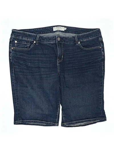 Pre-owned Torrid Denim Shorts In Blue