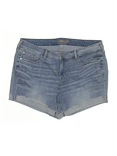 Pre-owned Torrid Denim Shorts In Blue
