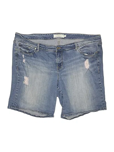Pre-owned Torrid Denim Shorts In Blue